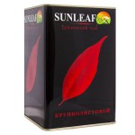 Чай черный, Sunleaf (Санлиф) 400 г №1 крупнолистовой жестяная банка квадратная